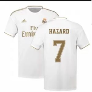 Adidas Real Madrid HAZARD Home Jersey Belgium 2019